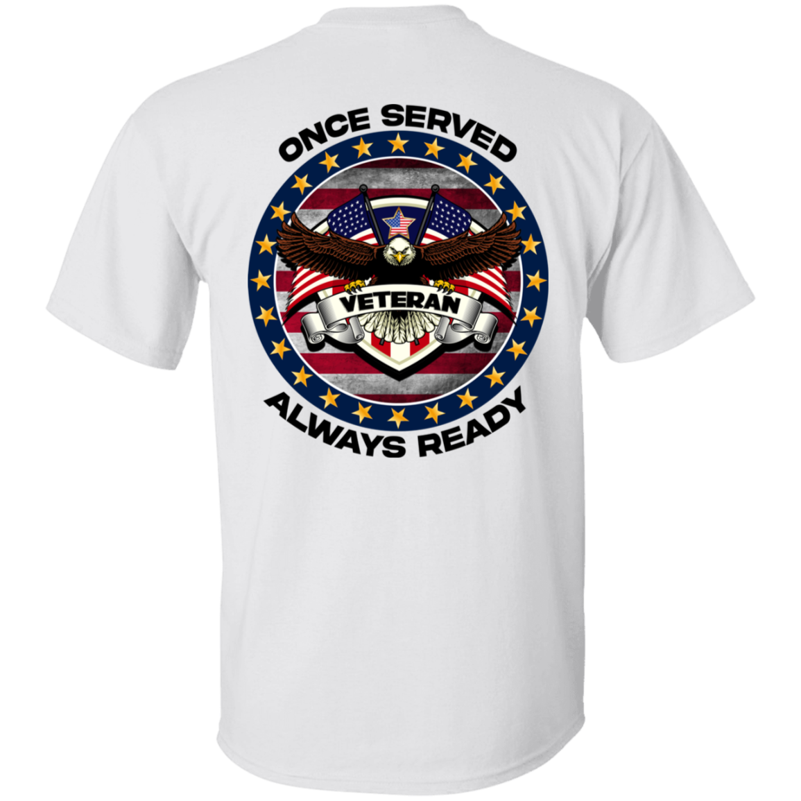 Once Served Always Ready | Men's Cotton T-shirt