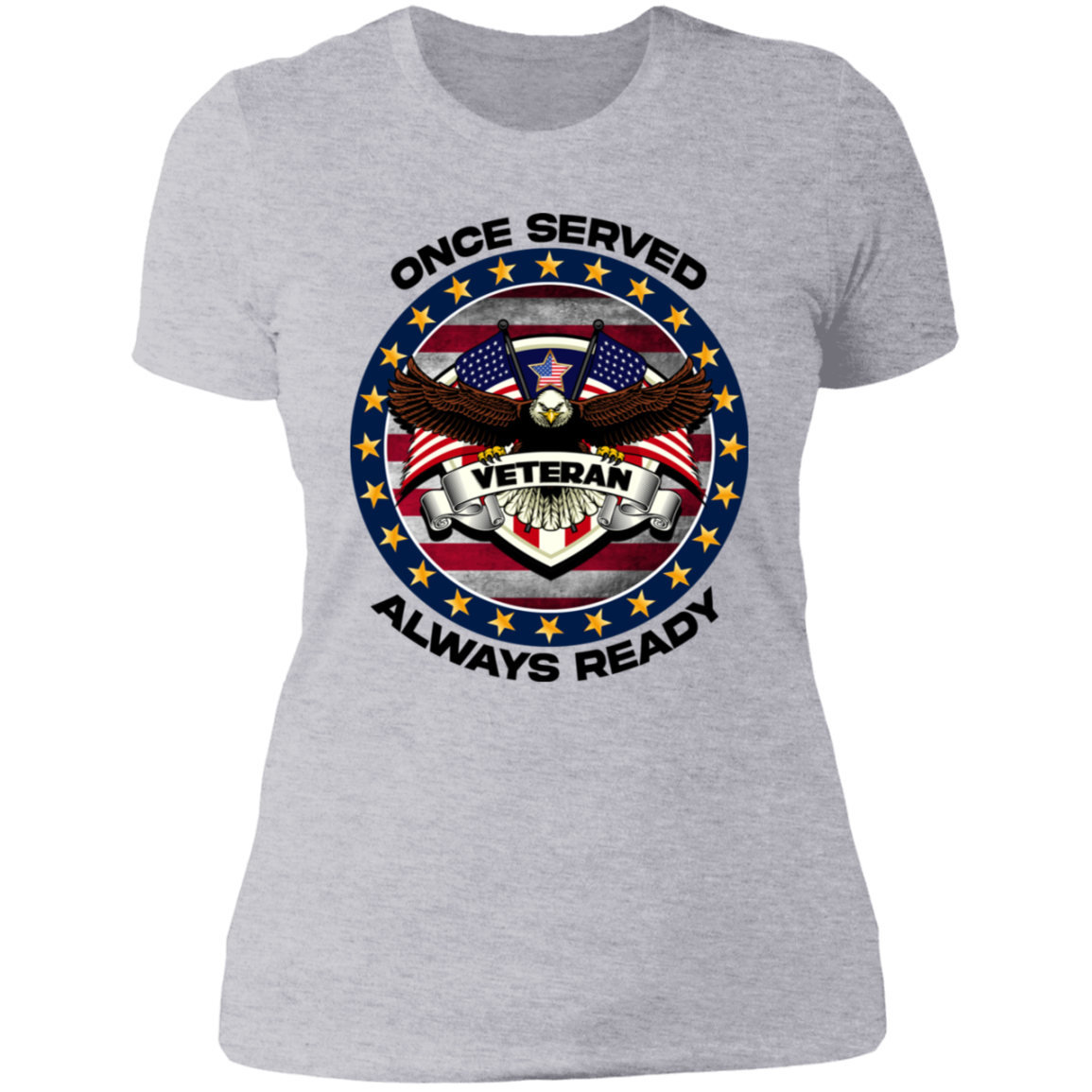 Once Served Always Ready | Women's Cotton T-shirt