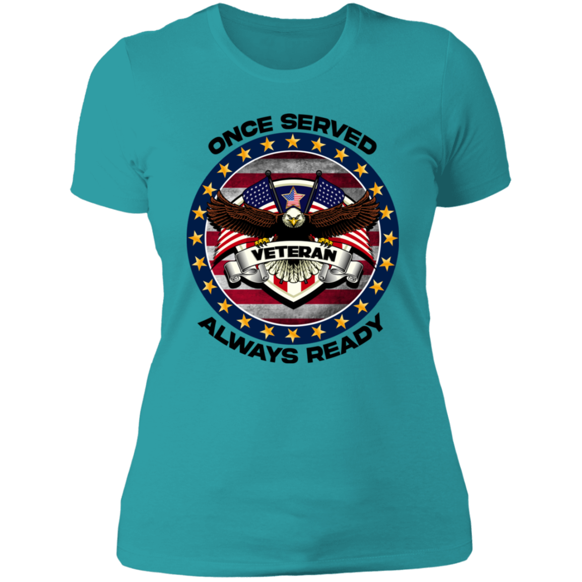 Once Served Always Ready | Women's Cotton T-shirt