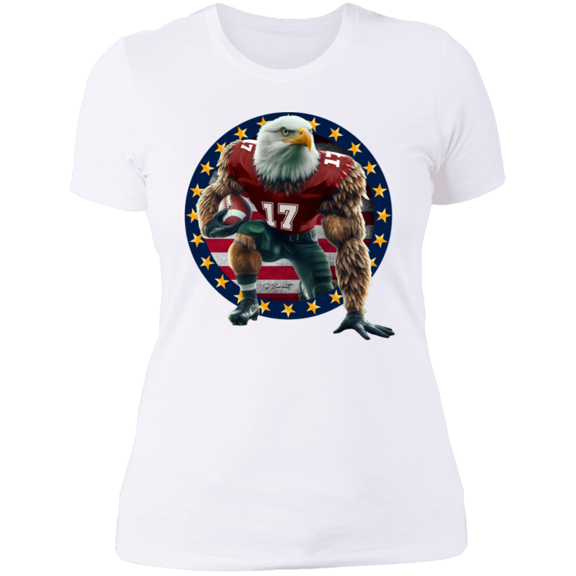 Eagle BaseBall | Women's Cotton T-Shirt