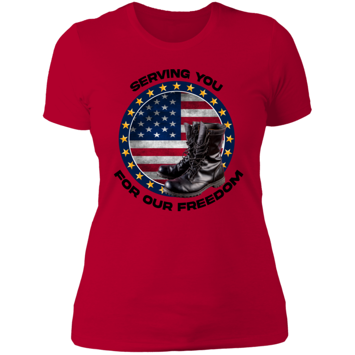 Serving you for our freedom | Women's Cotton T-shirt