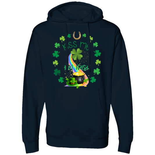 Kiss me I'm Irish | Men's Midweight Hooded Sweatshirts