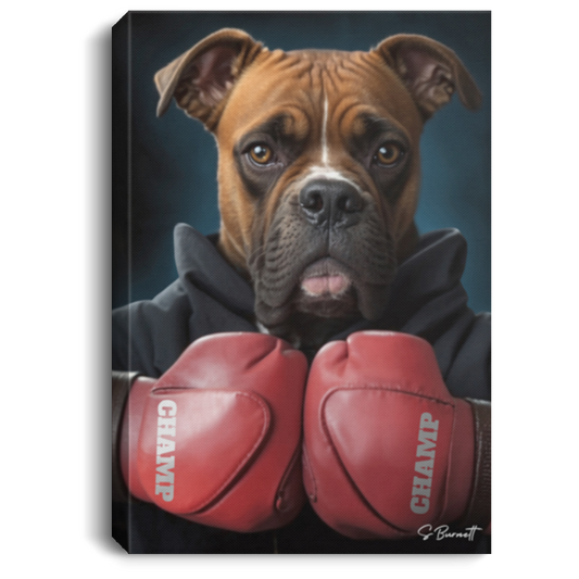 Boxer Bill Dog | Pet Picture Canvas