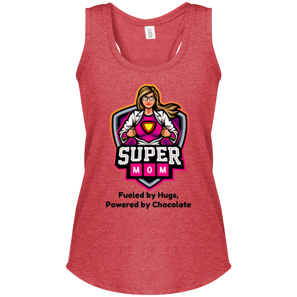 Fueled by Hugs | Women's Perfect Tri Racerback Tank