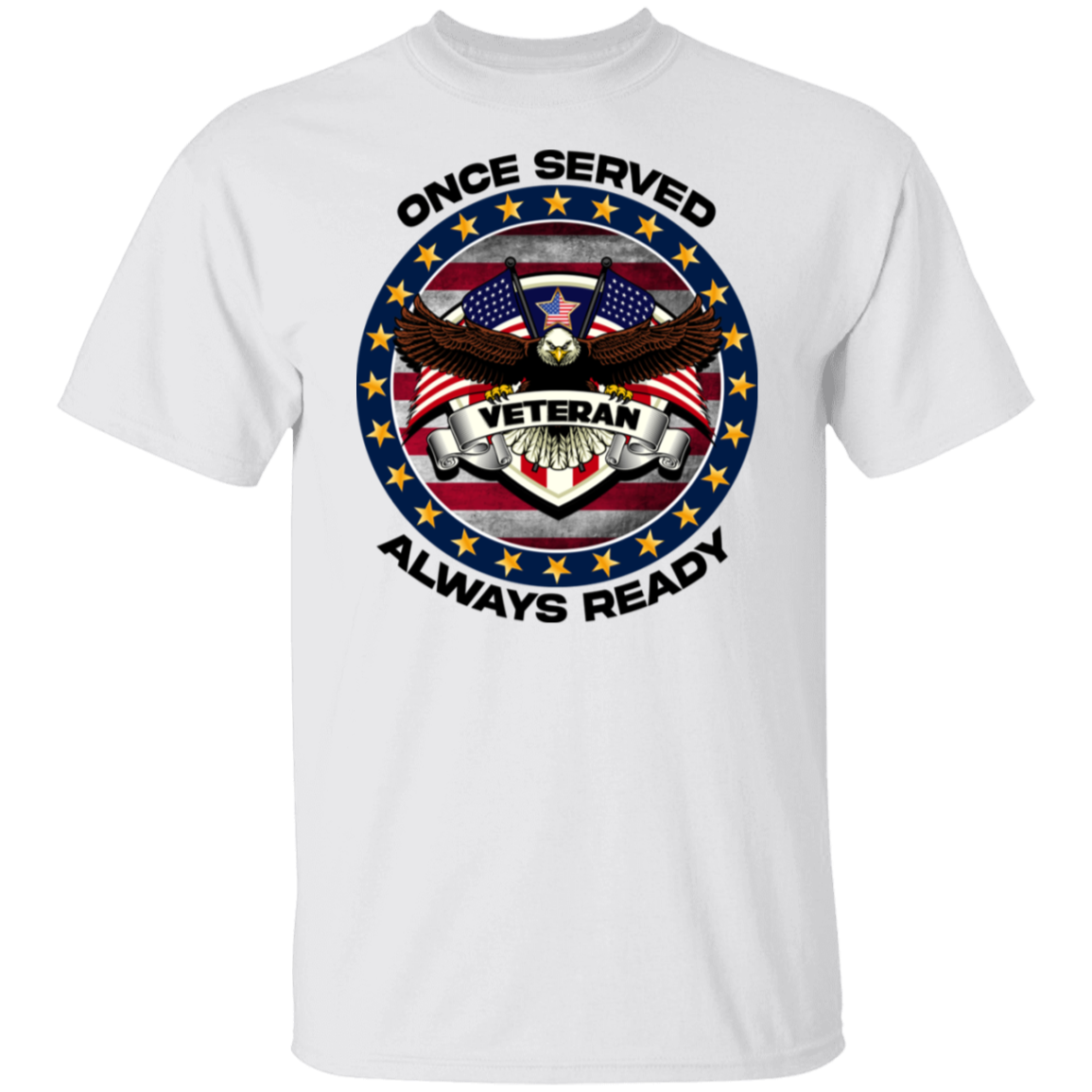 Once Served Always Ready | Men's Cotton T-shirt