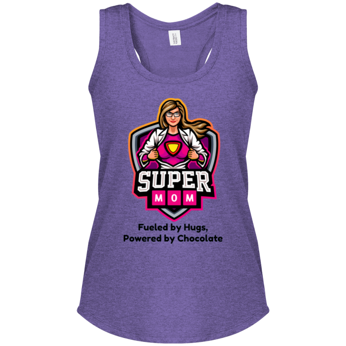 Fueled by Hugs | Women's Perfect Tri Racerback Tank