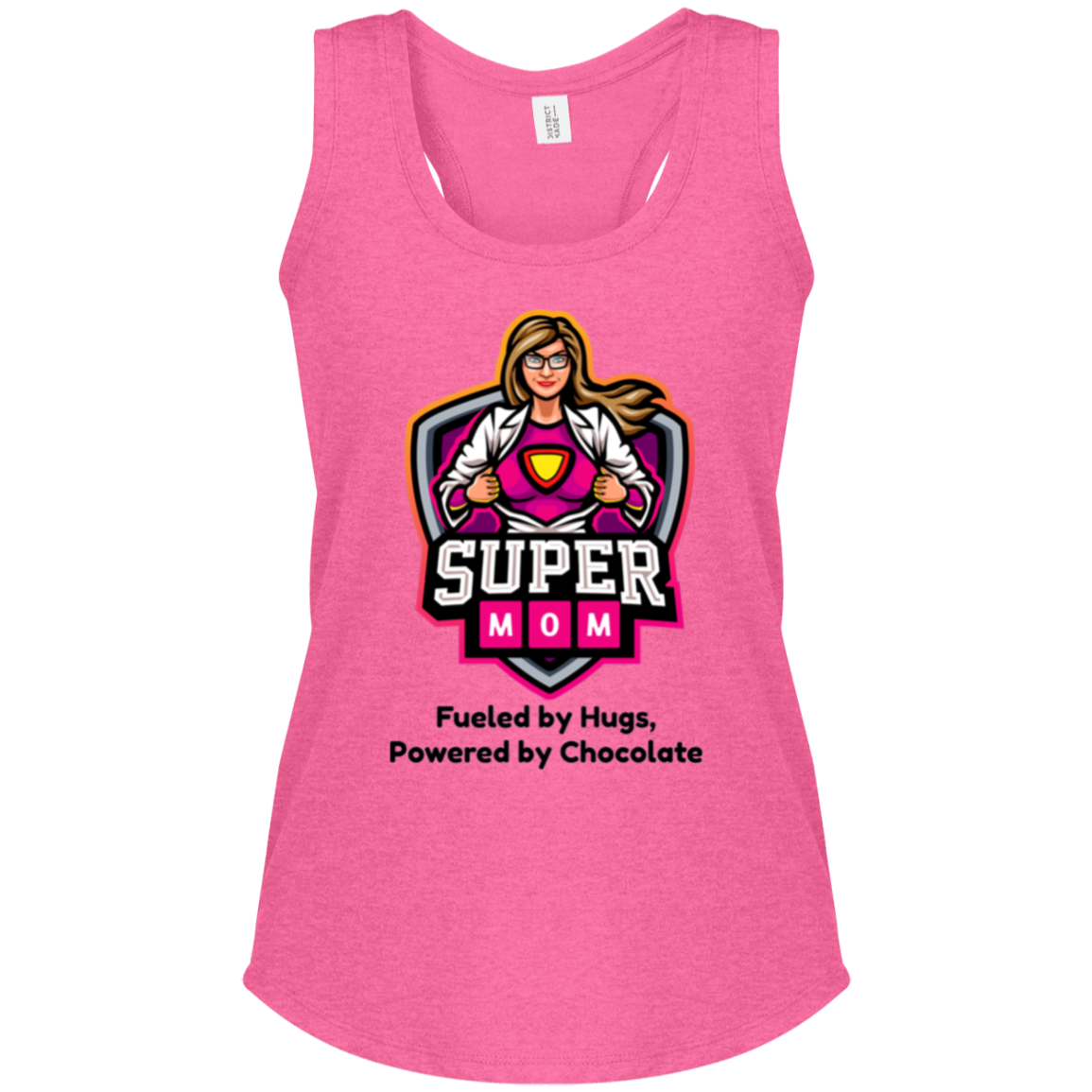 Fueled by Hugs | Women's Perfect Tri Racerback Tank