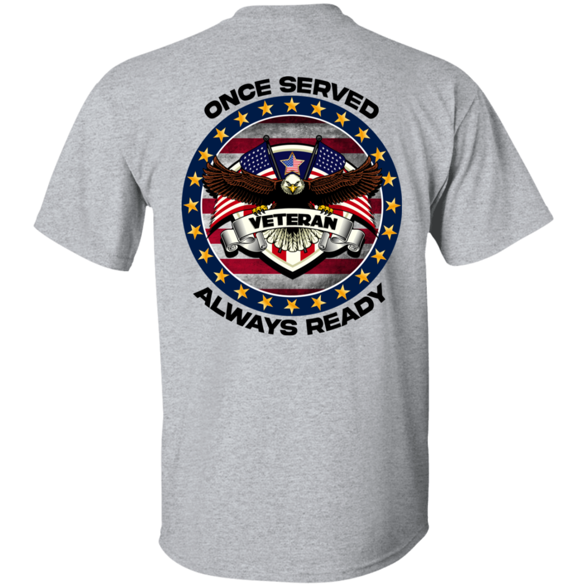 Once Served Always Ready | Men's Cotton T-shirt