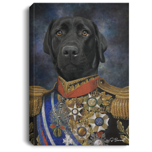 Col. Raleigh Dog | Pet Picture Canvas