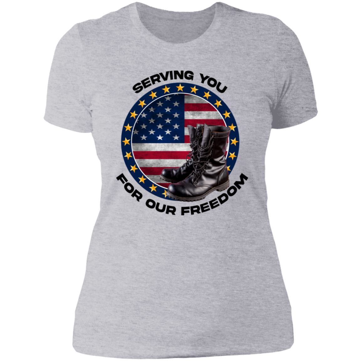 Serving you for our freedom | Women's Cotton T-shirt