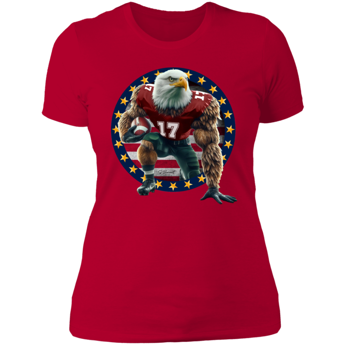 Eagle BaseBall | Women's Cotton T-Shirt