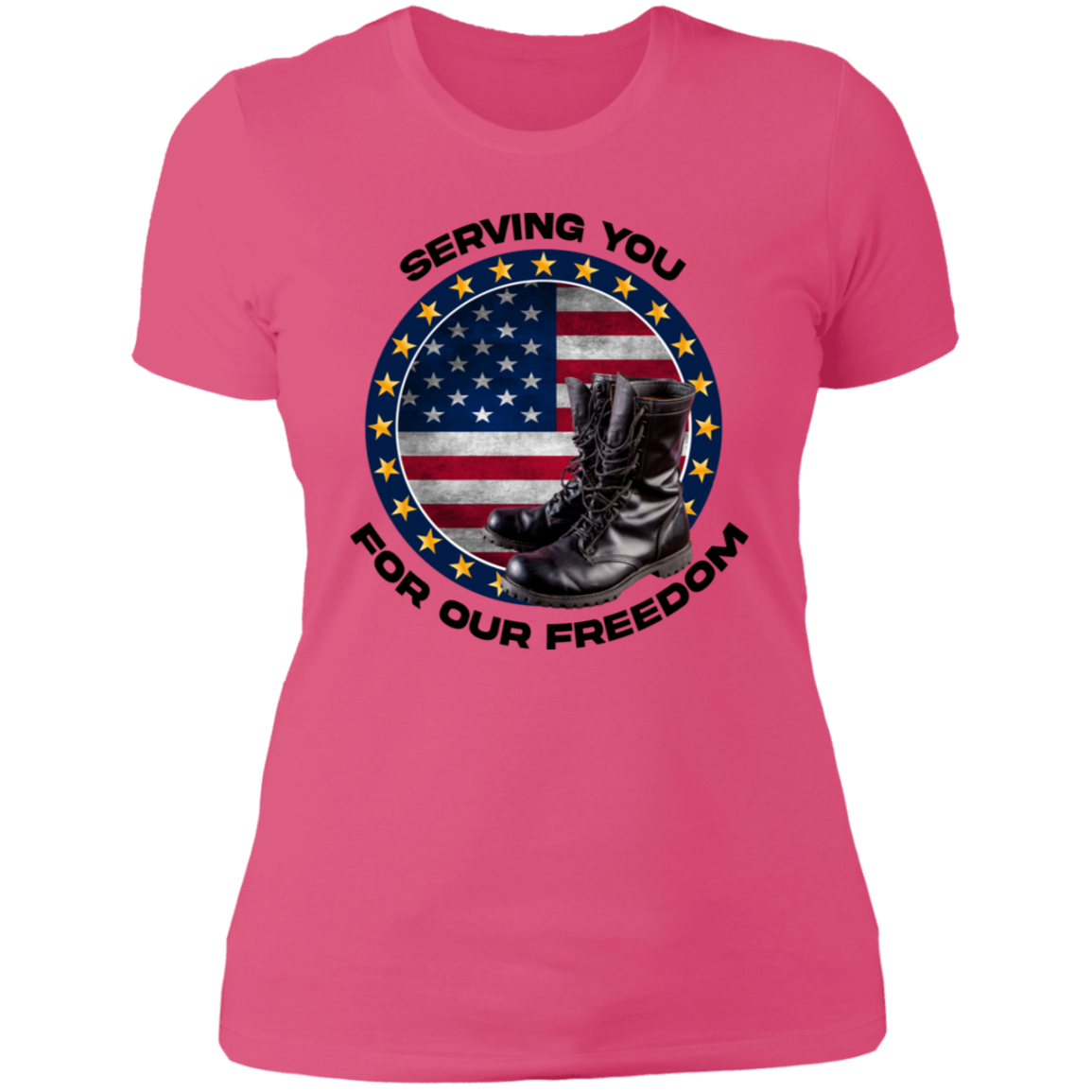 Serving you for our freedom | Women's Cotton T-shirt