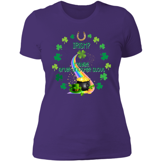 Irish Maybe After Another Stout | Women's Cotton T-shirt