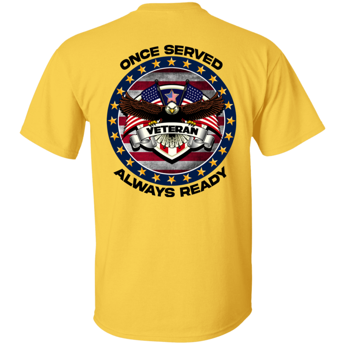 Once Served Always Ready | Men's Cotton T-shirt