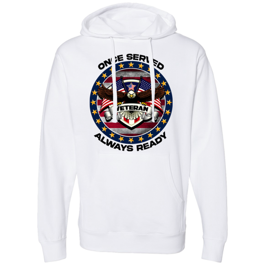 Once Served Always Ready | Men's Midweight Hooded Sweatshirts