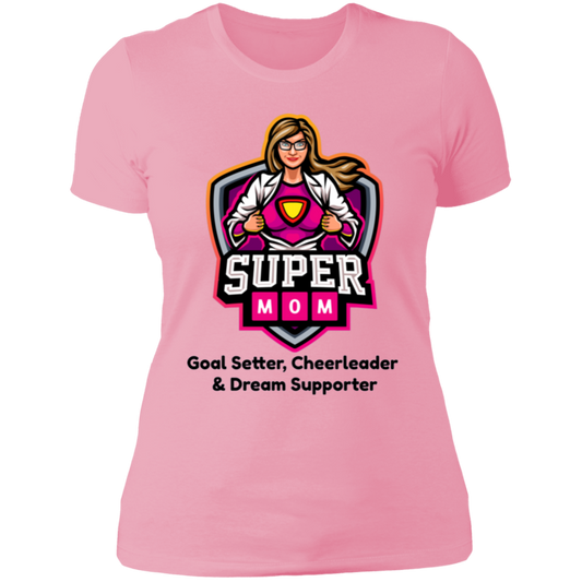 Goal Setter, Cheerleader & Dream Supporter | Women's Cotton T-shirt