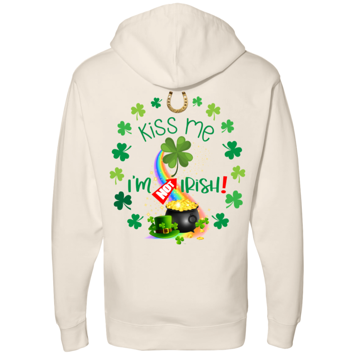 Kiss me I'm not Irish | Men's Midweight Hooded Sweatshirts