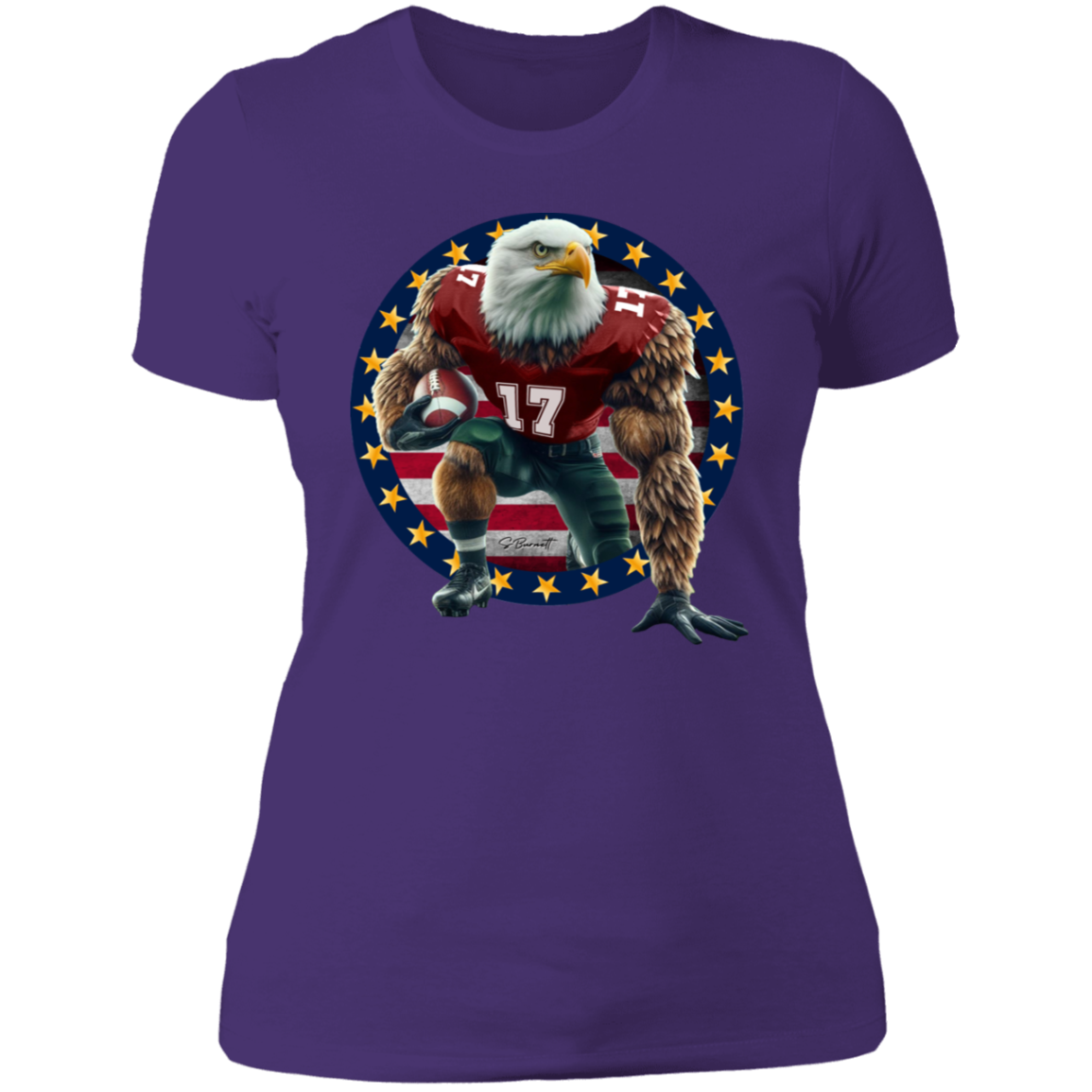 Eagle BaseBall | Women's Cotton T-Shirt