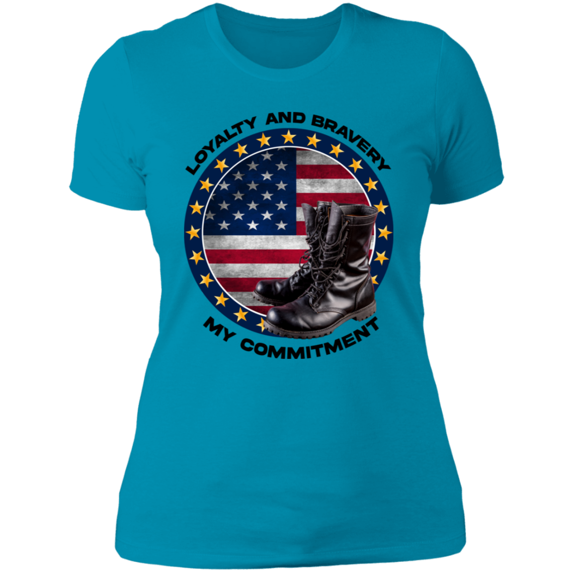 Loyalty and Bravery, My Commitment | Women's Cotton T-shirt