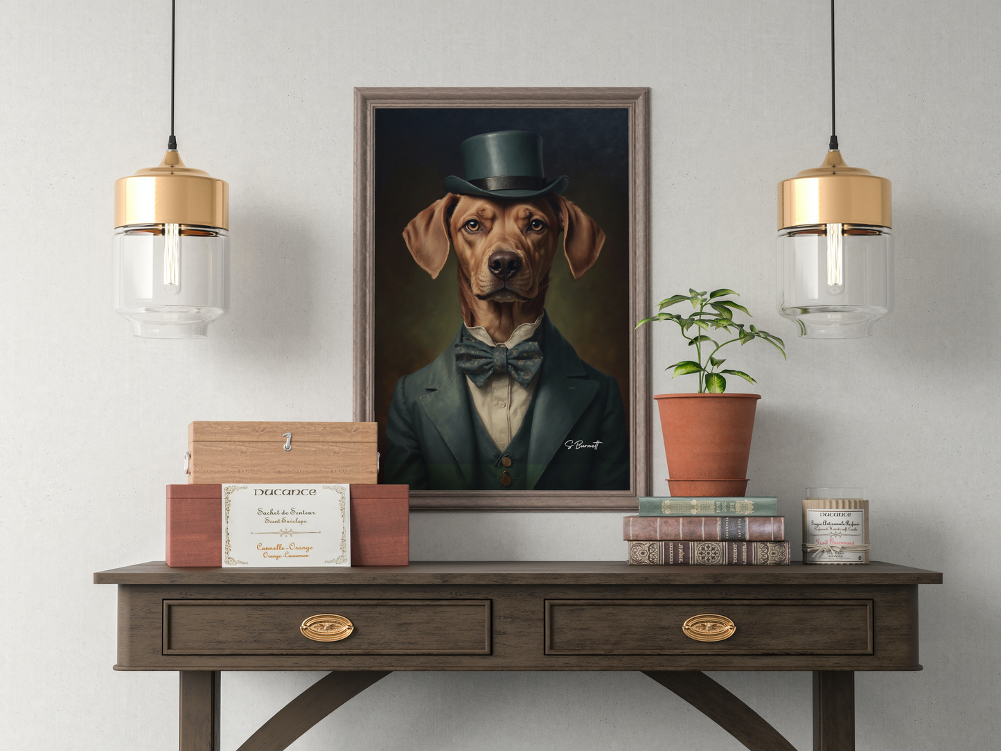 Mr. Gunner Dog | Pet Picture Canvas