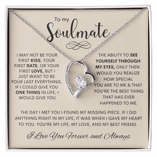 To My Soulmate | Forever Love Necklace