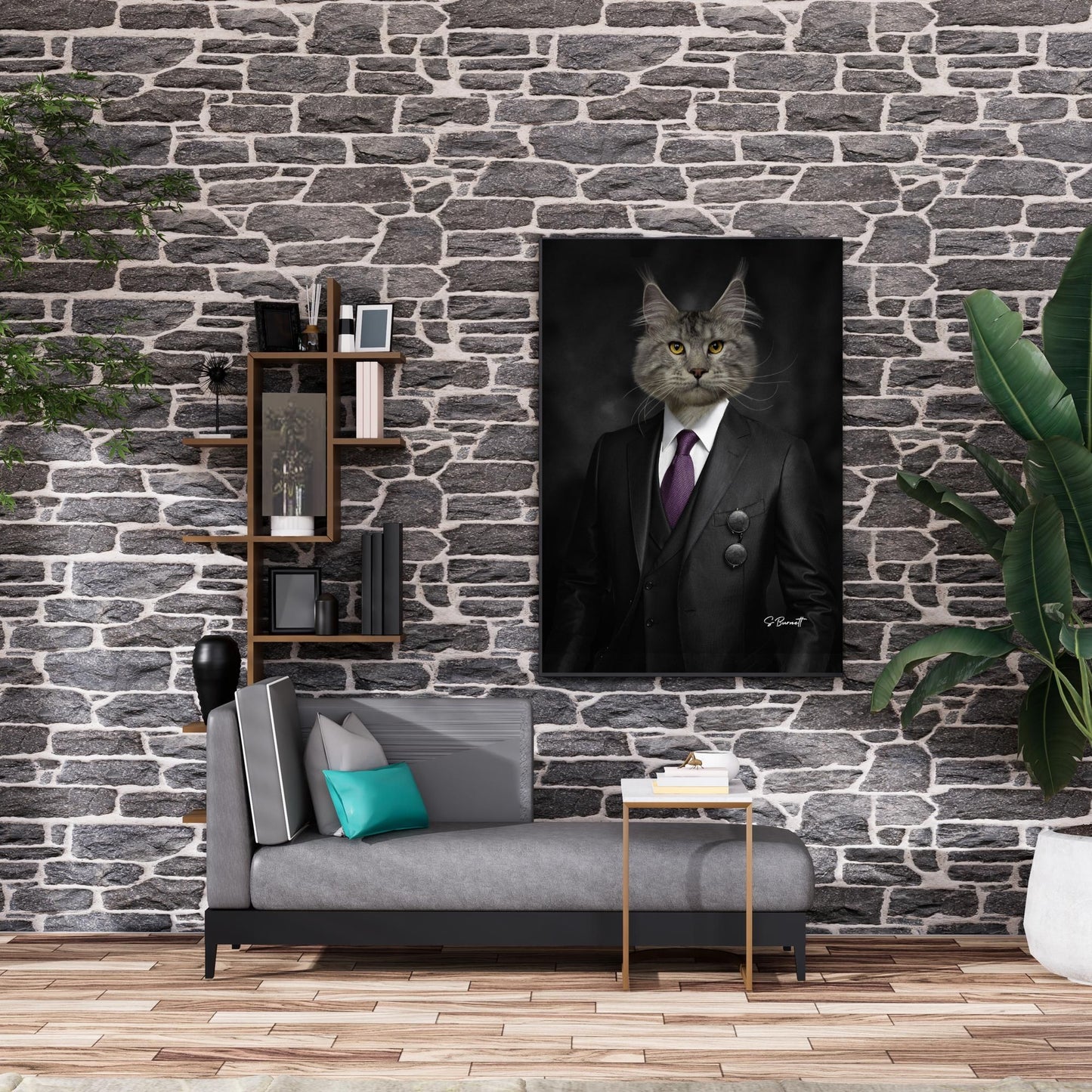 Cat Kaiser | Pet Picture Canvas