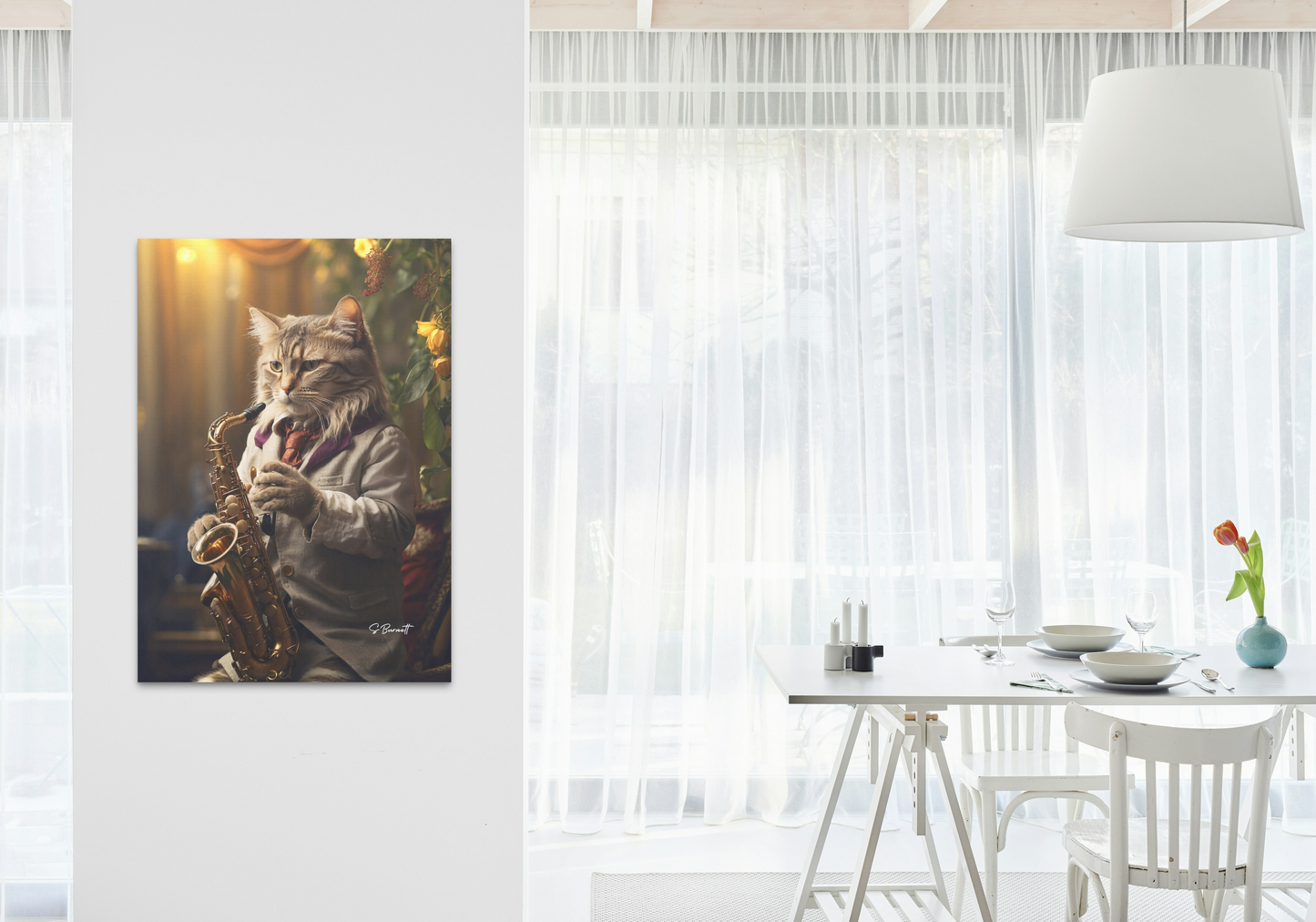 Jazz Miles Cat | Pet Picture Canvas