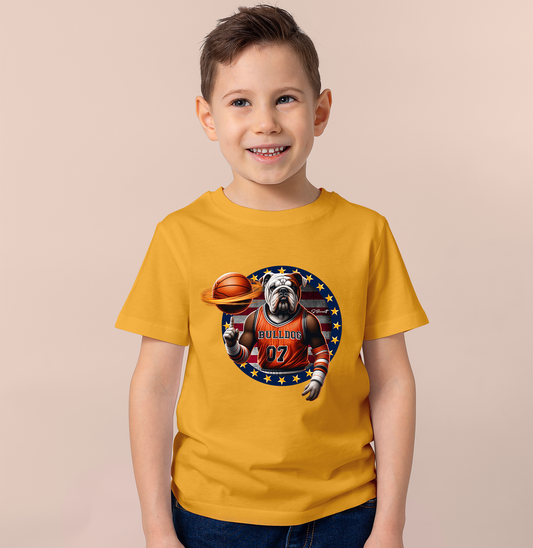 Bull Dog | Kid's Cotton T-Shirt