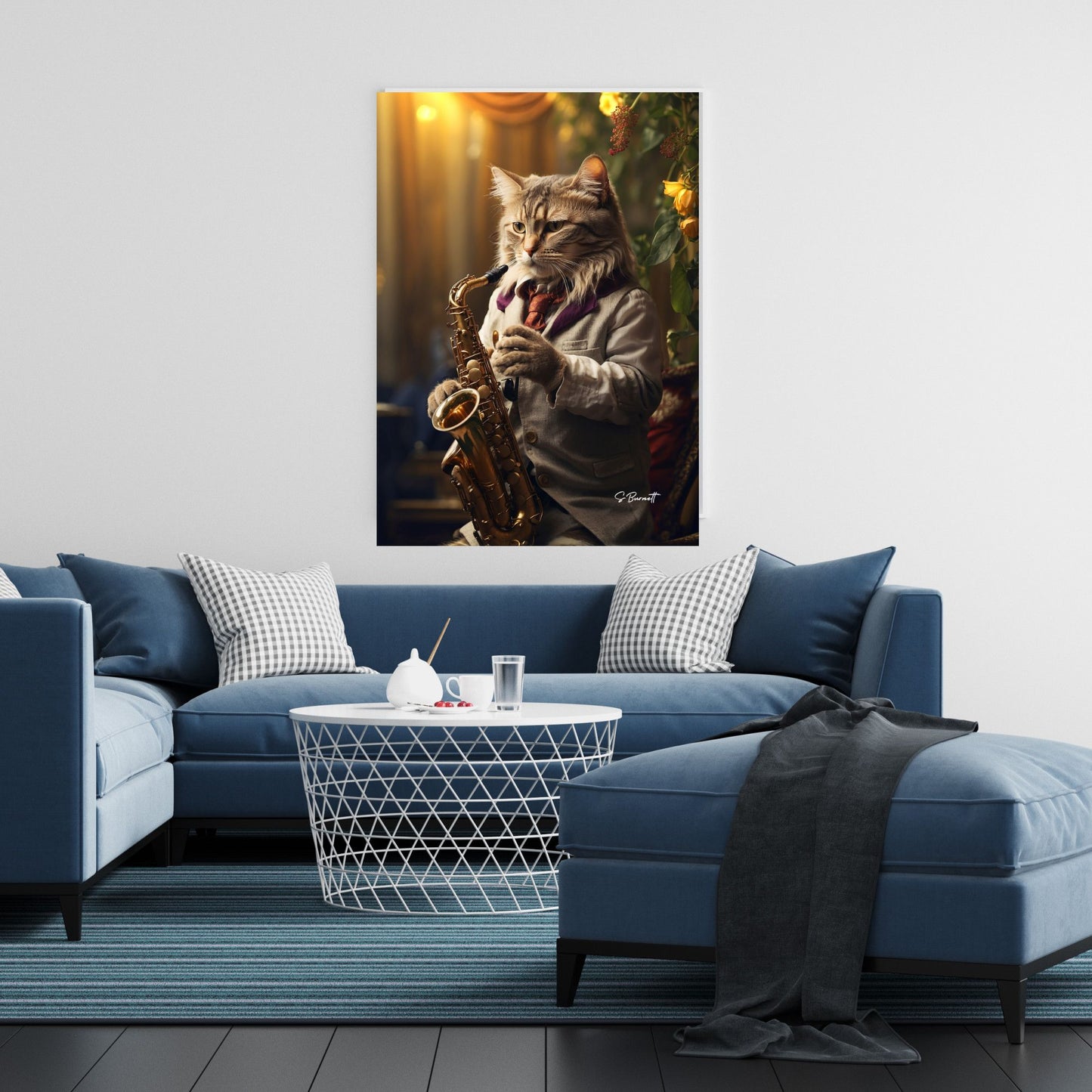 Jazz Miles Cat | Pet Picture Canvas